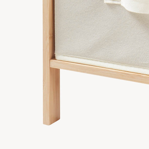 Byrå Maldon med tyglådor Natur/Beige [en.casa]