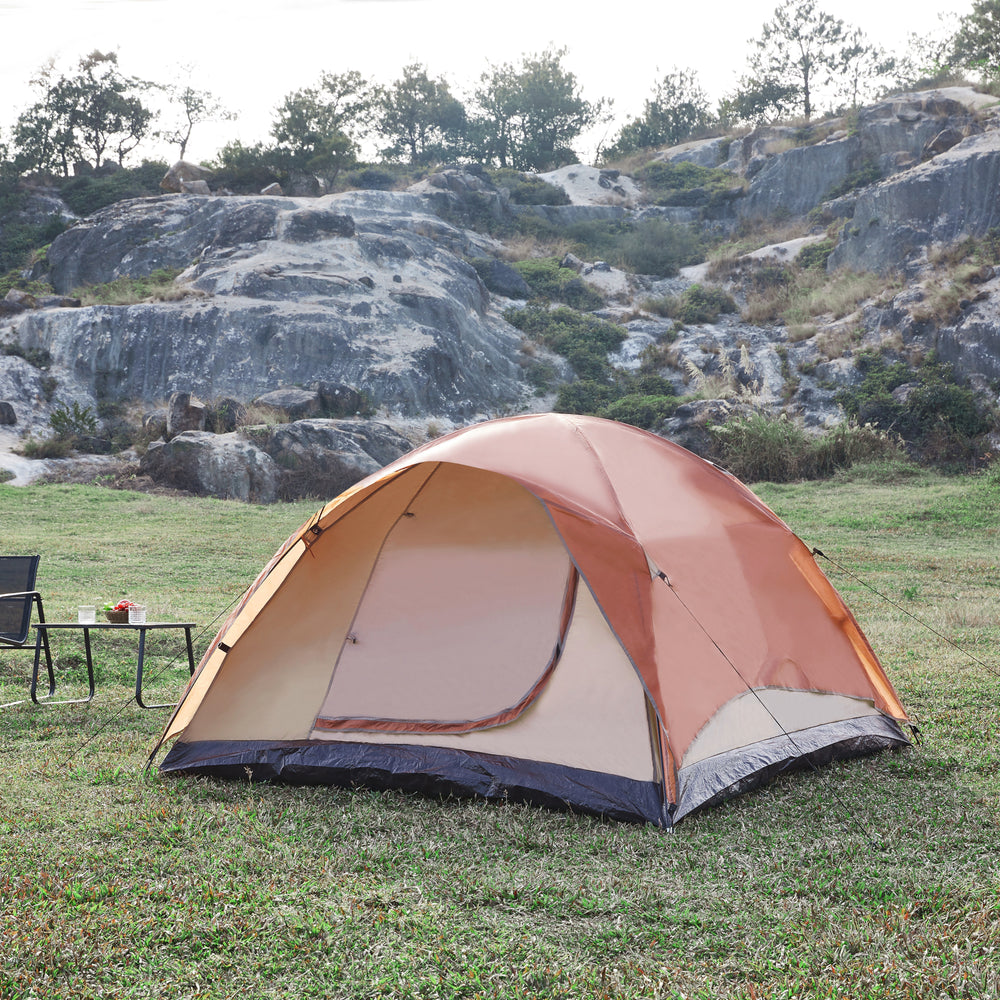 Campingtält Bergeijk 213x213x130cm i olika färger[pro.tec]