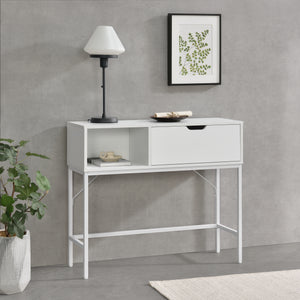 Sidobord Tranemo avlastningsbord metall 92x30x80cm [en.casa] välj modell
