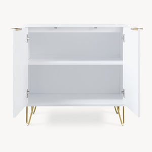 Sidobord Trondi 75 x 80 x 40 cm [en.casa]