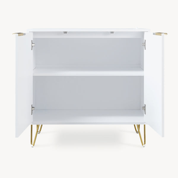 Sidobord Trondi 75 x 80 x 40 cm [en.casa]