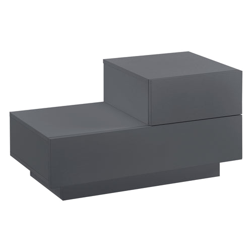 Sängbord Sebokeng med 2 lådor höger väggskåp [en.casa] välj modell