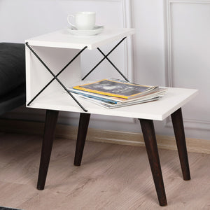 Satsbord Bergen 50x40x55cm i olika färger [en.casa] - premiumXL