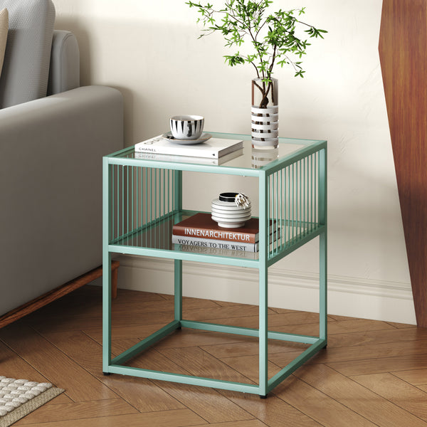 Sidobord Tronevn med glasskiva [en.casa]