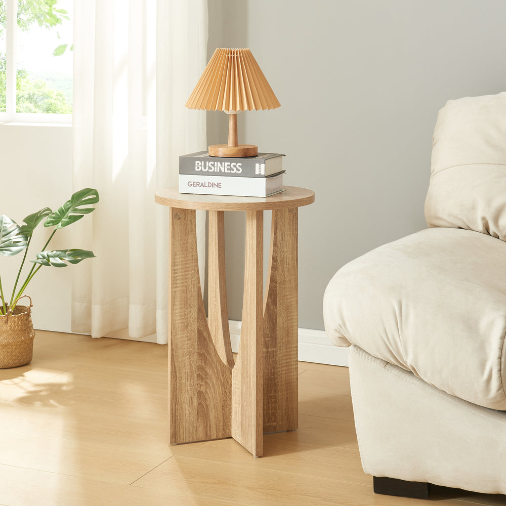 Satsbord Rindal 38x56,5 cm eklook [en.casa] - premiumXL