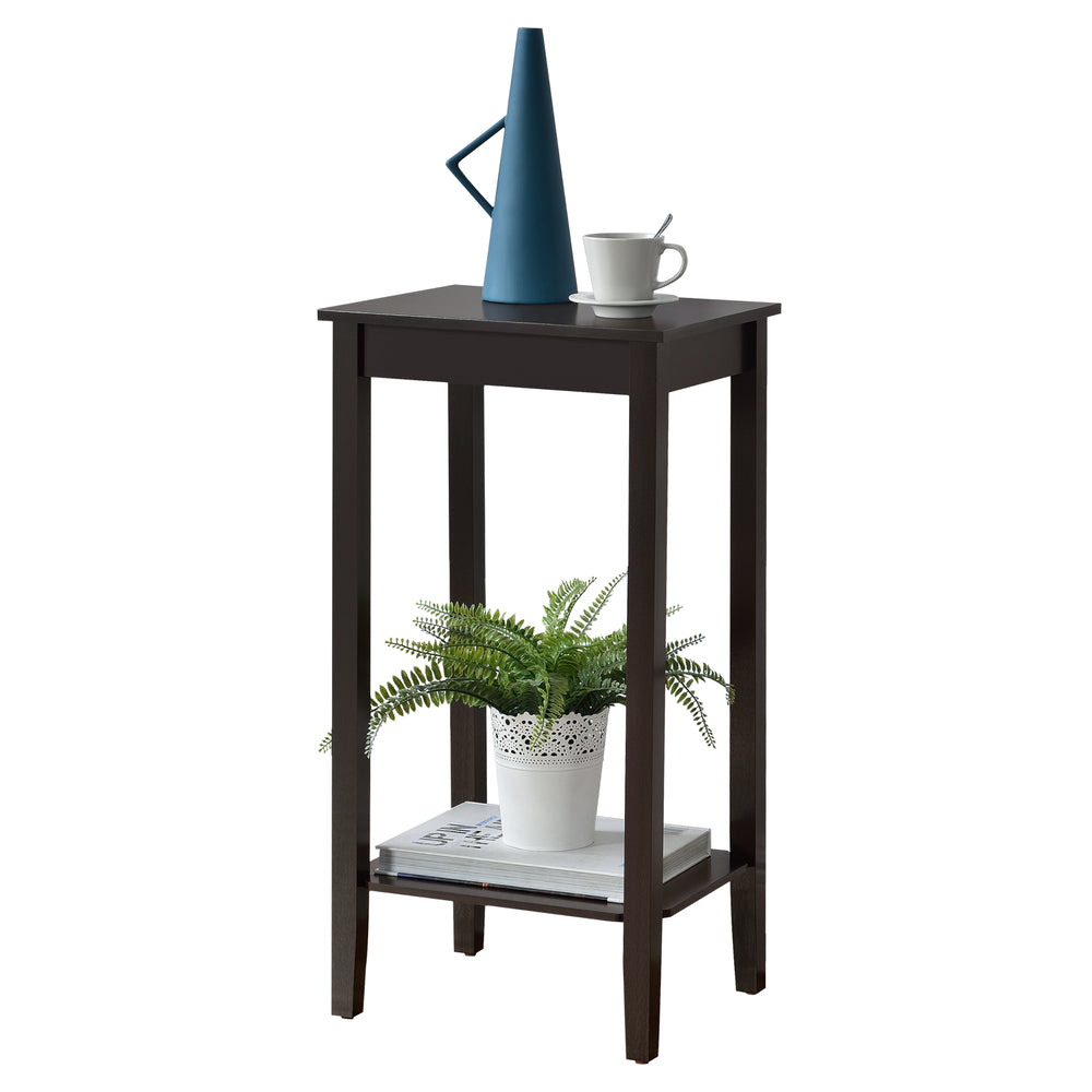 Satsbord Thun 74x38x30 cm MDF kaffefärg en.casa - premiumXL