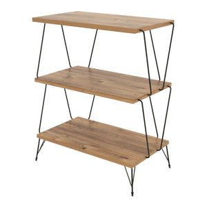 Bamble sidobord med hårnålsben 46x30x76cm i olika färger [en.casa]