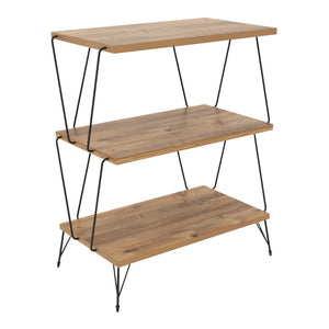 Bamble sidobord med hårnålsben 46x30x76cm i olika färger [en.casa]