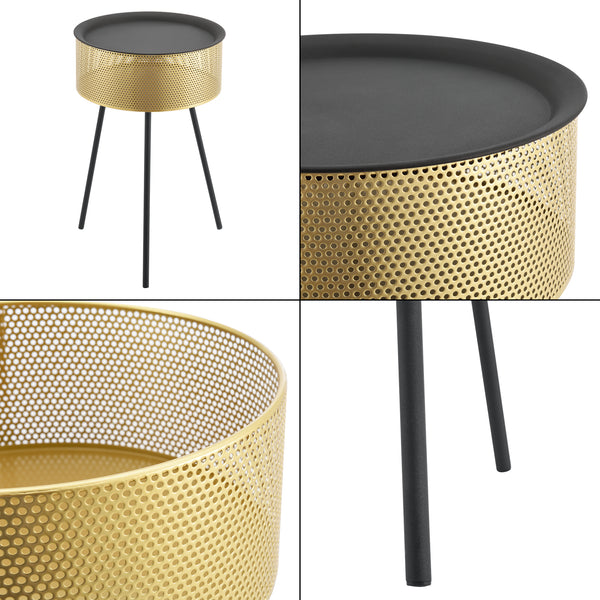 Soffbord Gällivare metall [en.casa]® välj modell