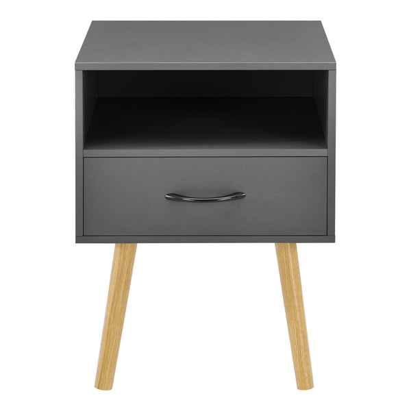 Sängbord Gävle med låda 57x42x40cm [en.casa] välj modell