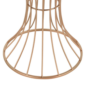 Timglasformat soffbord sängbord 55,5x37,5cm rustik trämönster [en.casa] välj modell