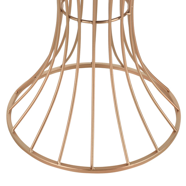 Timglasformat soffbord sängbord 55,5x37,5cm rustik trämönster [en.casa] välj modell