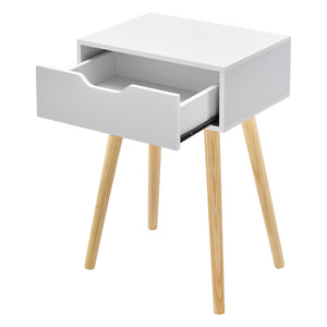 Sidobord Östersund sängbord med låda 60x40x29,5 cm [en.casa] välj modell