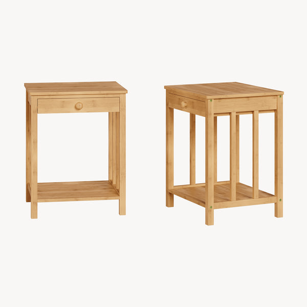 Sängbord Ranua [en.casa]