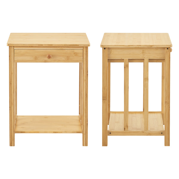 Sängbord Ranua [en.casa]