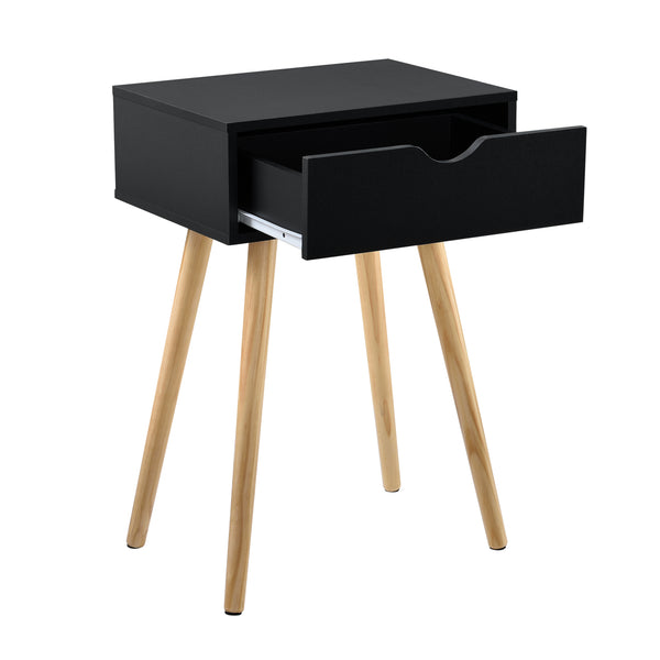 Sängbord sideboard med låda furu [en.casa] välj modell