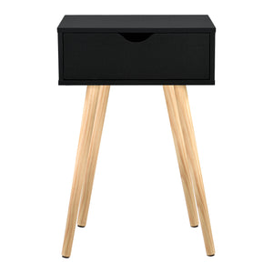Sängbord sideboard med låda furu [en.casa] välj modell
