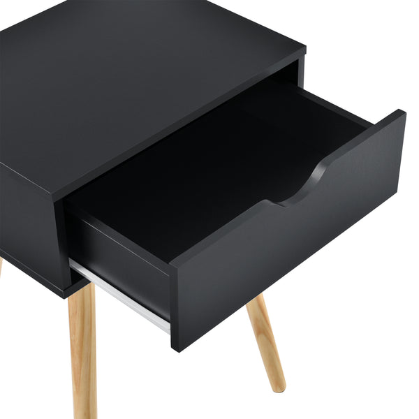 Sängbord sideboard med låda furu [en.casa] välj modell