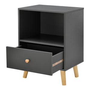 Sängbord Sundsvall med låda 54x40x30cm [en.casa] välj modell