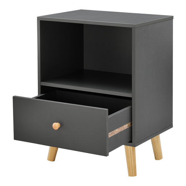 Sängbord Sundsvall med låda 54x40x30cm [en.casa] välj modell