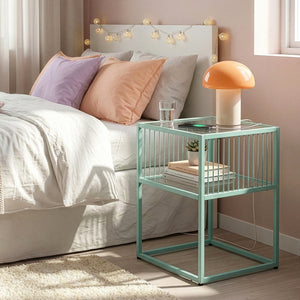 Sidobord Tronevn med glasskiva [en.casa]