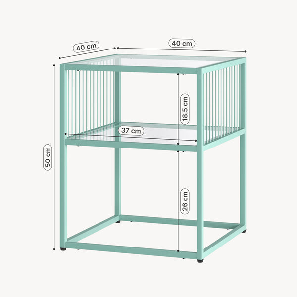 Sidobord Tronevn med glasskiva [en.casa]