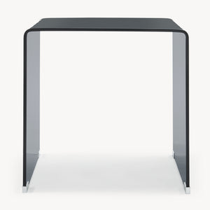 Sidobord Varlofrek Glas 50x50x50 cm [en.casa]