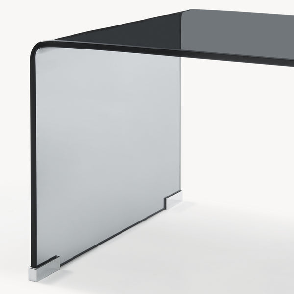 Sidobord Varlofrek Glas 50x50x50 cm [en.casa]