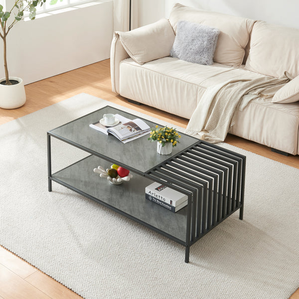 Soffbord Pärghos 120x60x45 cm [en.casa]