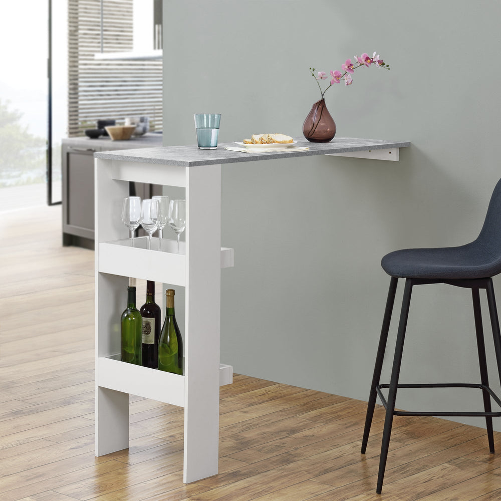 Barbord Bromölla 120x45x106 cm olika färger en.casa - premiumXL
