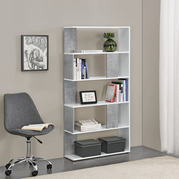 Bokhylla Aneby 159x80x23,5cm vägghängd [en.casa] välj modell