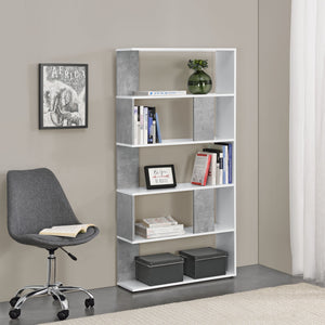 Bokhylla Aneby 159x80x23,5cm vägghängd [en.casa] välj modell