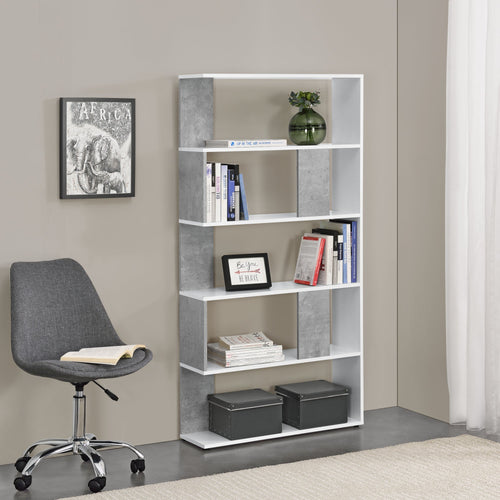 Bokhylla Aneby 159x80x23,5cm vägghängd [en.casa] välj modell