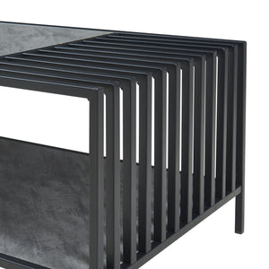 Soffbord Pärghos 120x60x45 cm [en.casa]