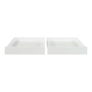 Sänglåda 2-pack Ydre Vit [en.casa]