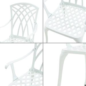 Bistroset Vena 3 delar Aluminiumgjutgods [casa.pro]