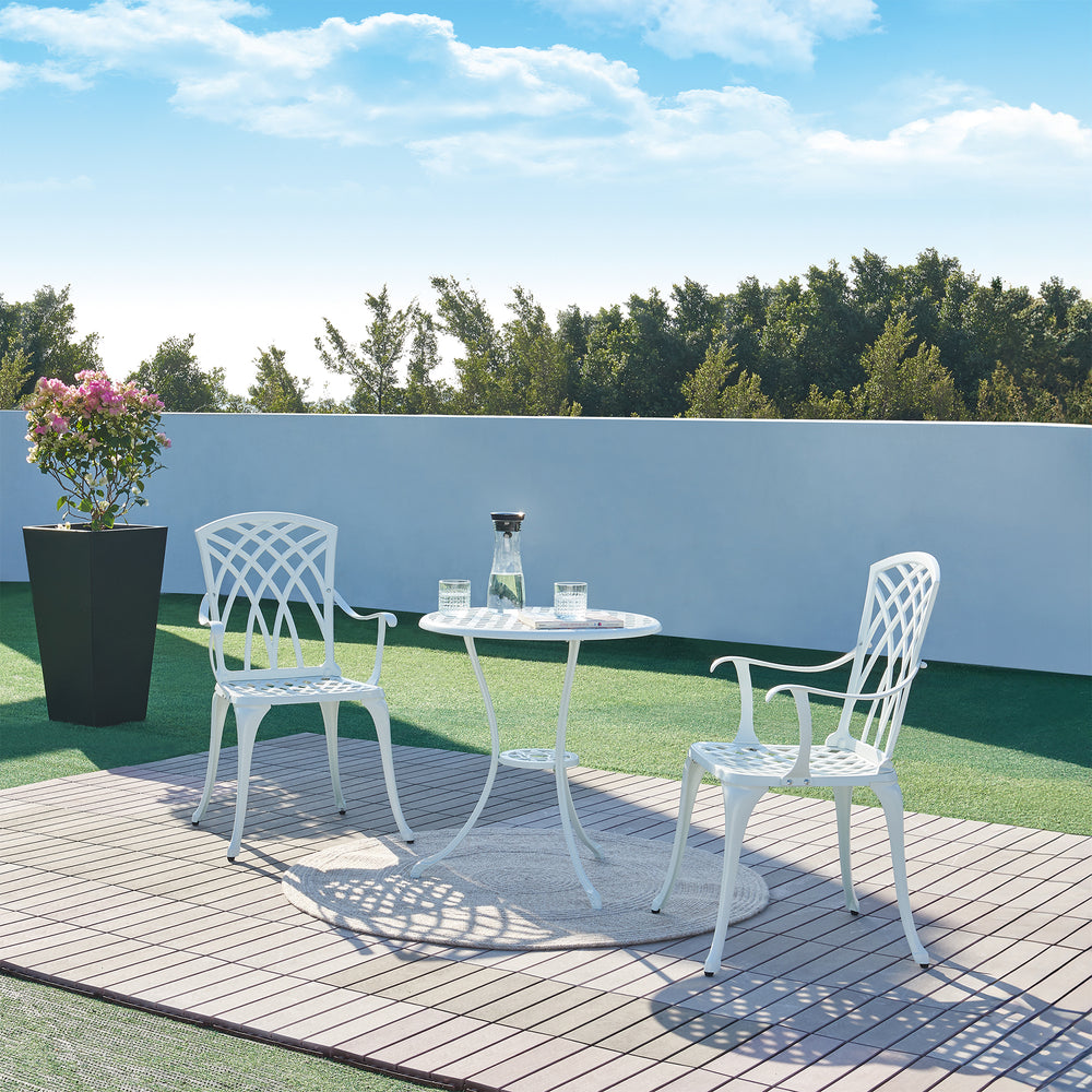 Bistroset Vena 3 delar Aluminiumgjutgods [casa.pro]