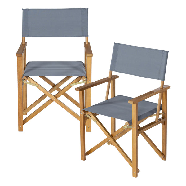 Trädgårdsset Capistrello hopfällbar eukalyptus [casa.pro]