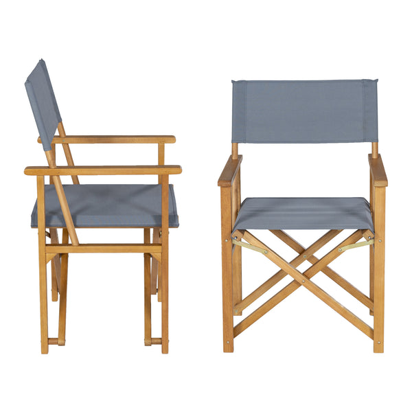 Trädgårdsset Capistrello hopfällbar eukalyptus [casa.pro]