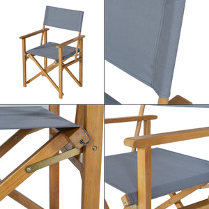 Trädgårdsset Capistrello hopfällbar eukalyptus [casa.pro]