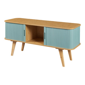 Tv-bänk Tysvær 120x40x58 cm natur [en.casa] 