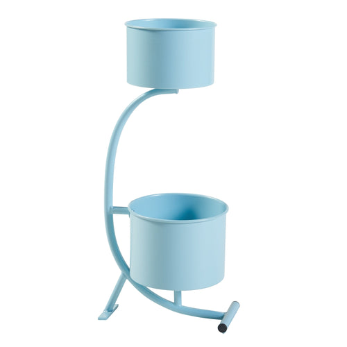Blomställ Almelo 63x29x21cm metall [en.casa]