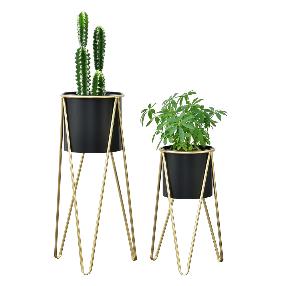 Blomsterställ Hedera 2 - del med kruka i olika färger en.casa - premiumXL