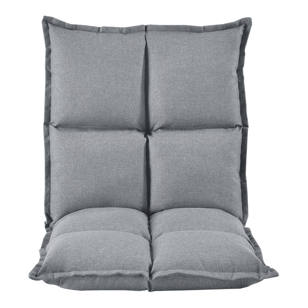 Golvstol justerbar 5 positioner 110x55x11cm metall underrede [en.casa] välj modell