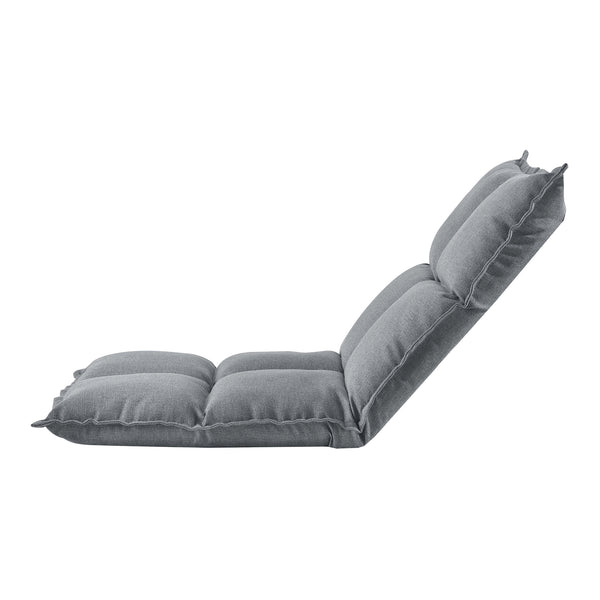 Golvstol justerbar 5 positioner 110x55x11cm metall underrede [en.casa] välj modell