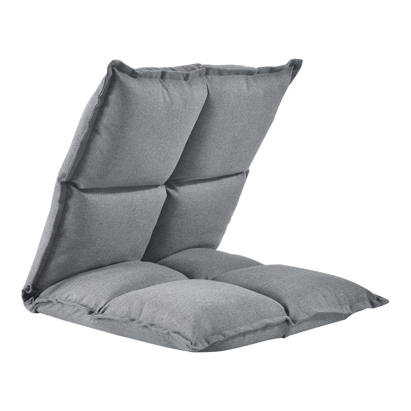 Golvstol justerbar 5 positioner 110x55x11cm metall underrede [en.casa] välj modell