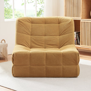 Golvpall Koskyvn 75x90x100 cm textil [en.casa]