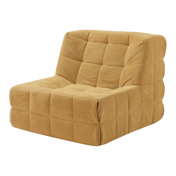 Golvpall Koskyvn 75x90x100 cm textil [en.casa]
