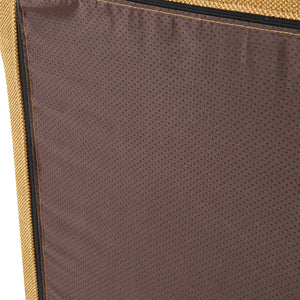 Golvpall Koskyvn 75x90x100 cm textil [en.casa]