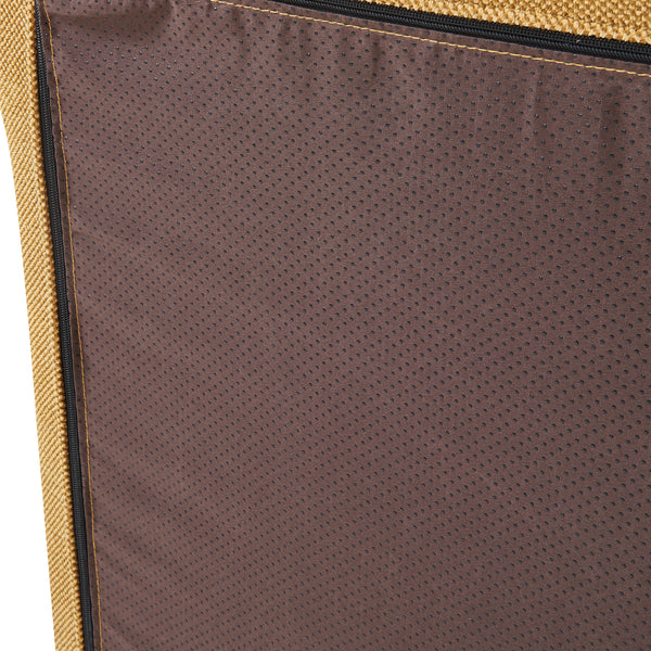 Golvpall Koskyvn 75x90x100 cm textil [en.casa]